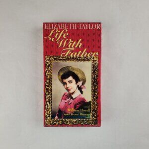 Life With Father VHS Tape 1994 - Elizabeth Taylor Vtg - NEW